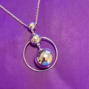 Fashion silver necklace